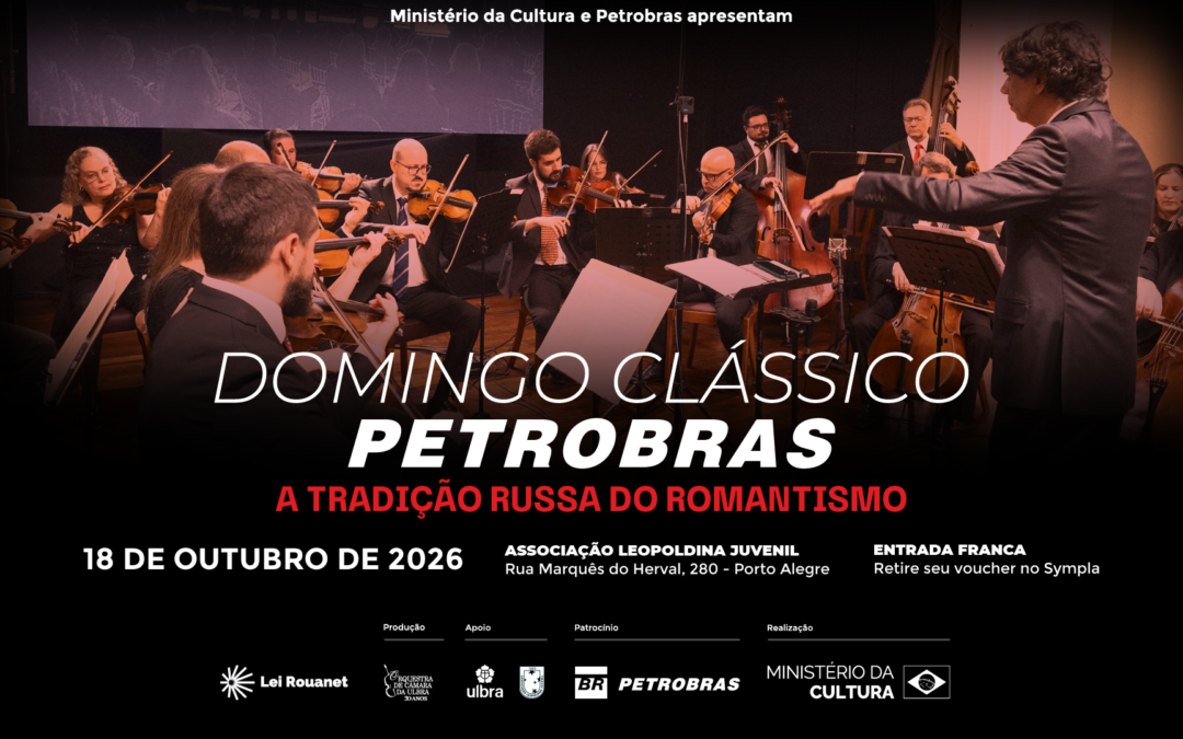 Orquestra da Ulbra percorre tradição musical russa no próximo Domingo Clássico Petrobras